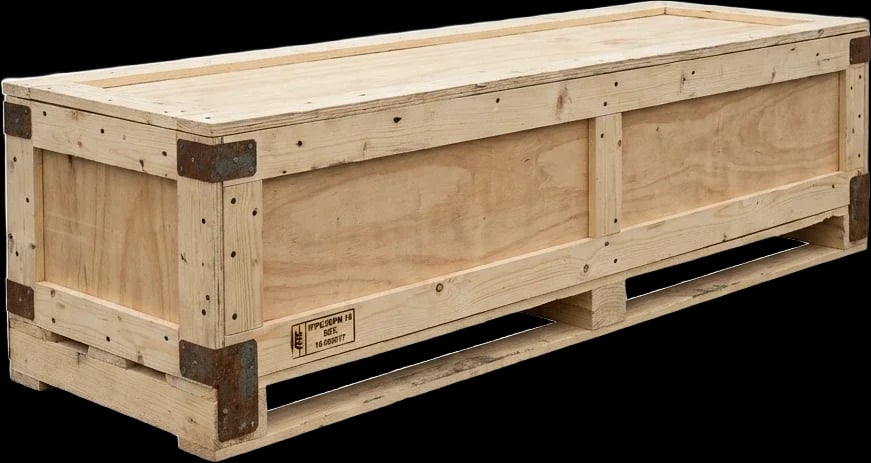 Dřevěná exportní bedna s ISPM 15