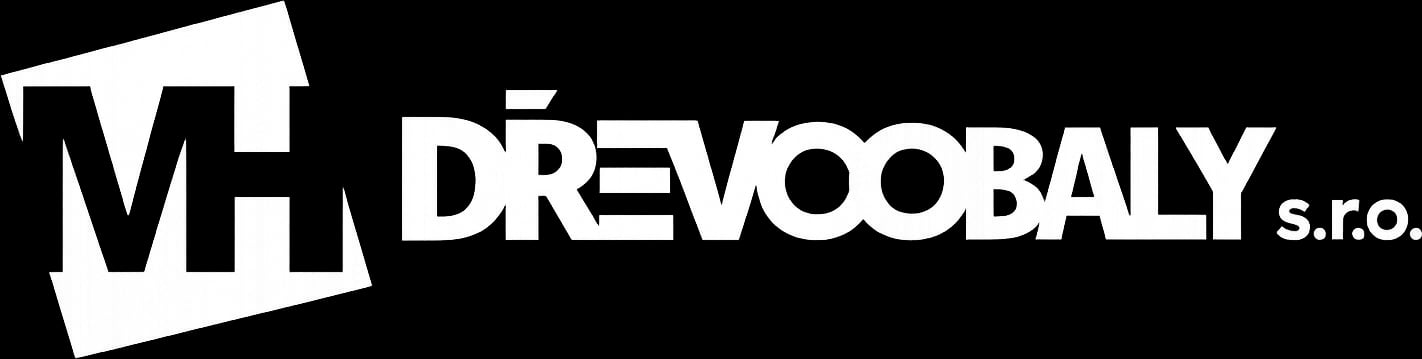 MH Dřevoobaly s.r.o. (bílé logo)