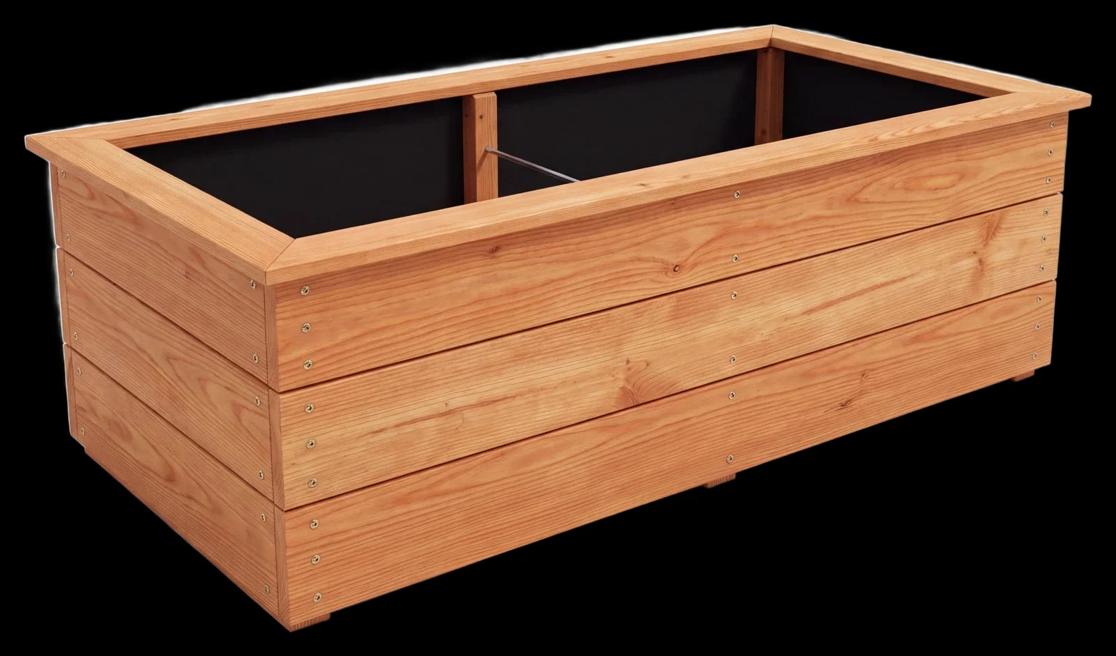 Vyvýšený záhon z modřínu 200 × 100 × 70 cm