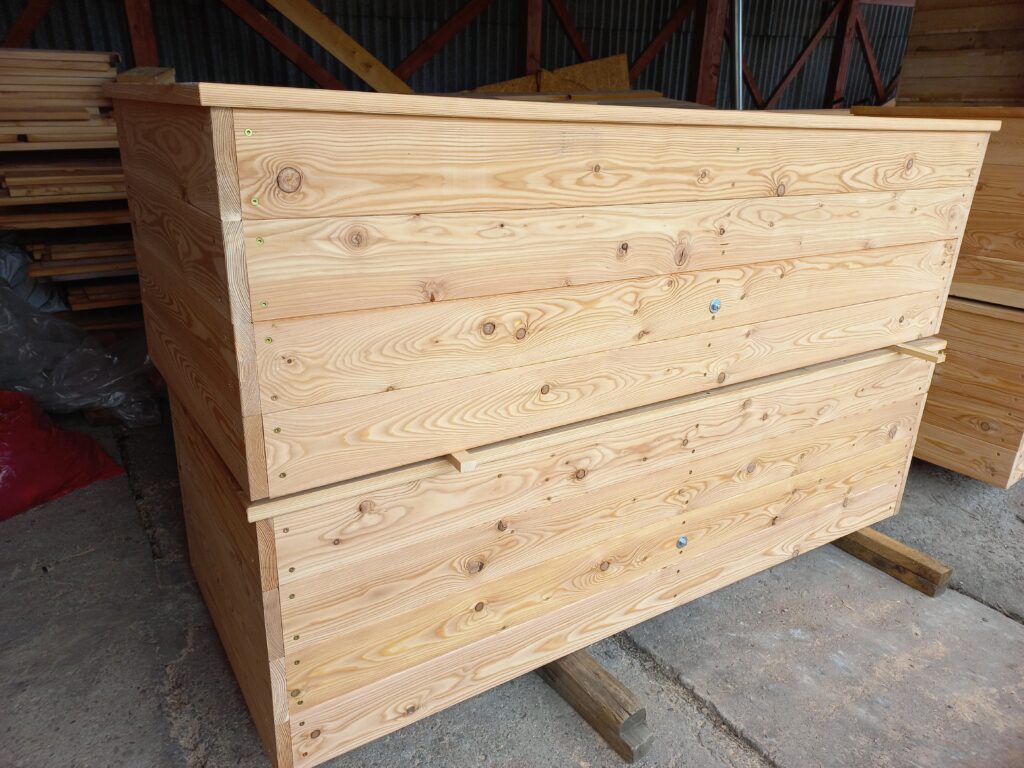 Vyvýšené záhony / MH dřevo obaly